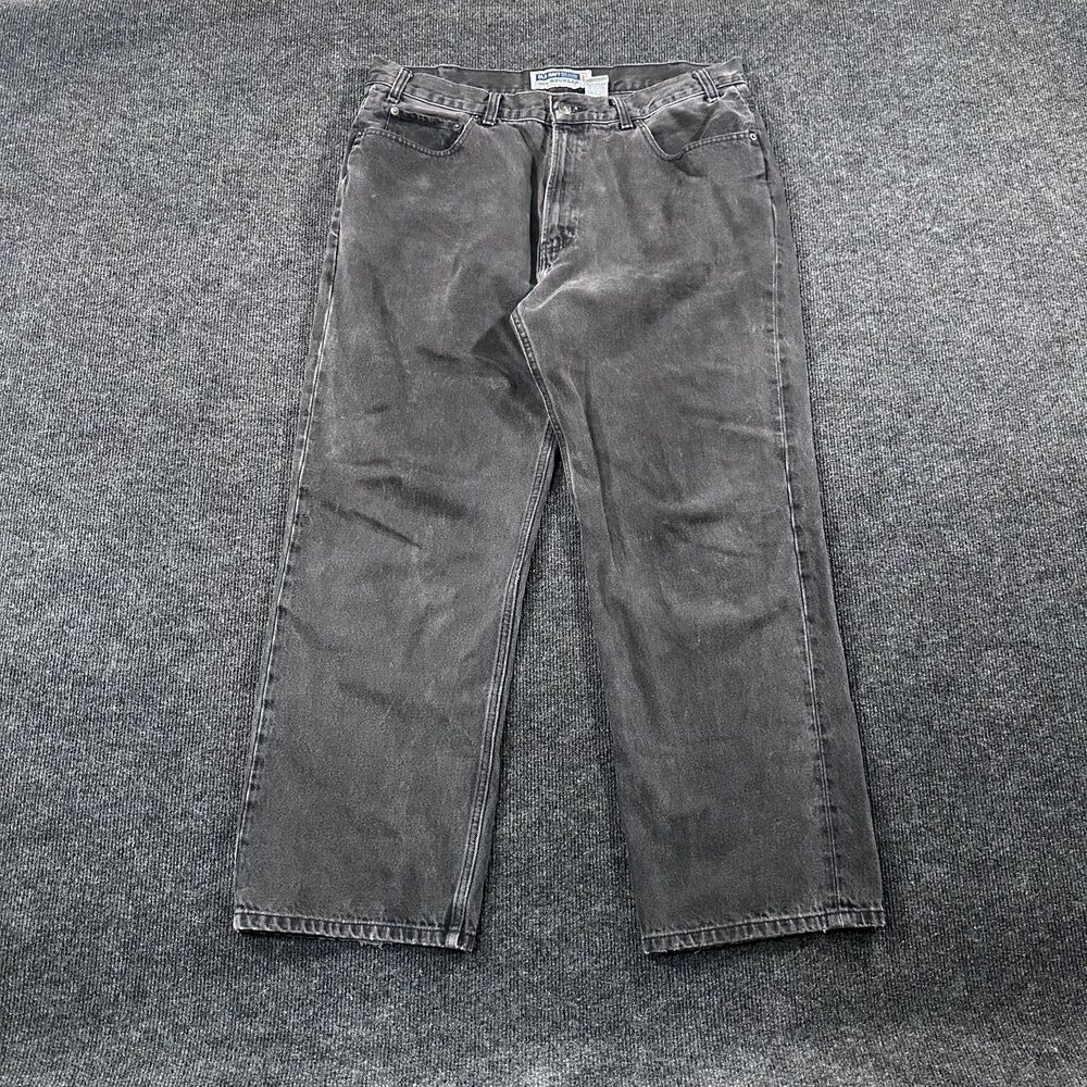 Vintage Old Navy Black Faded Mens 38x30 Regular Fit Jeans Baggy